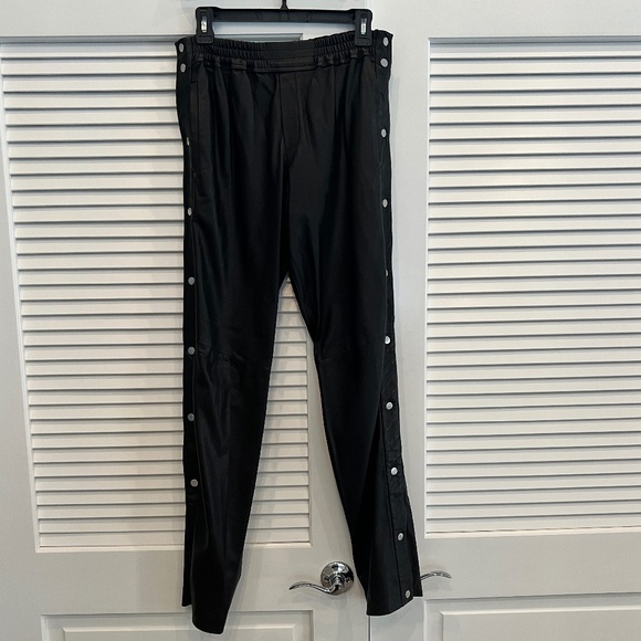 ALC lamb leather track pants - Picture 4 of 7